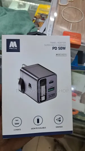 Super Fast Charging Travel Adapter 50w