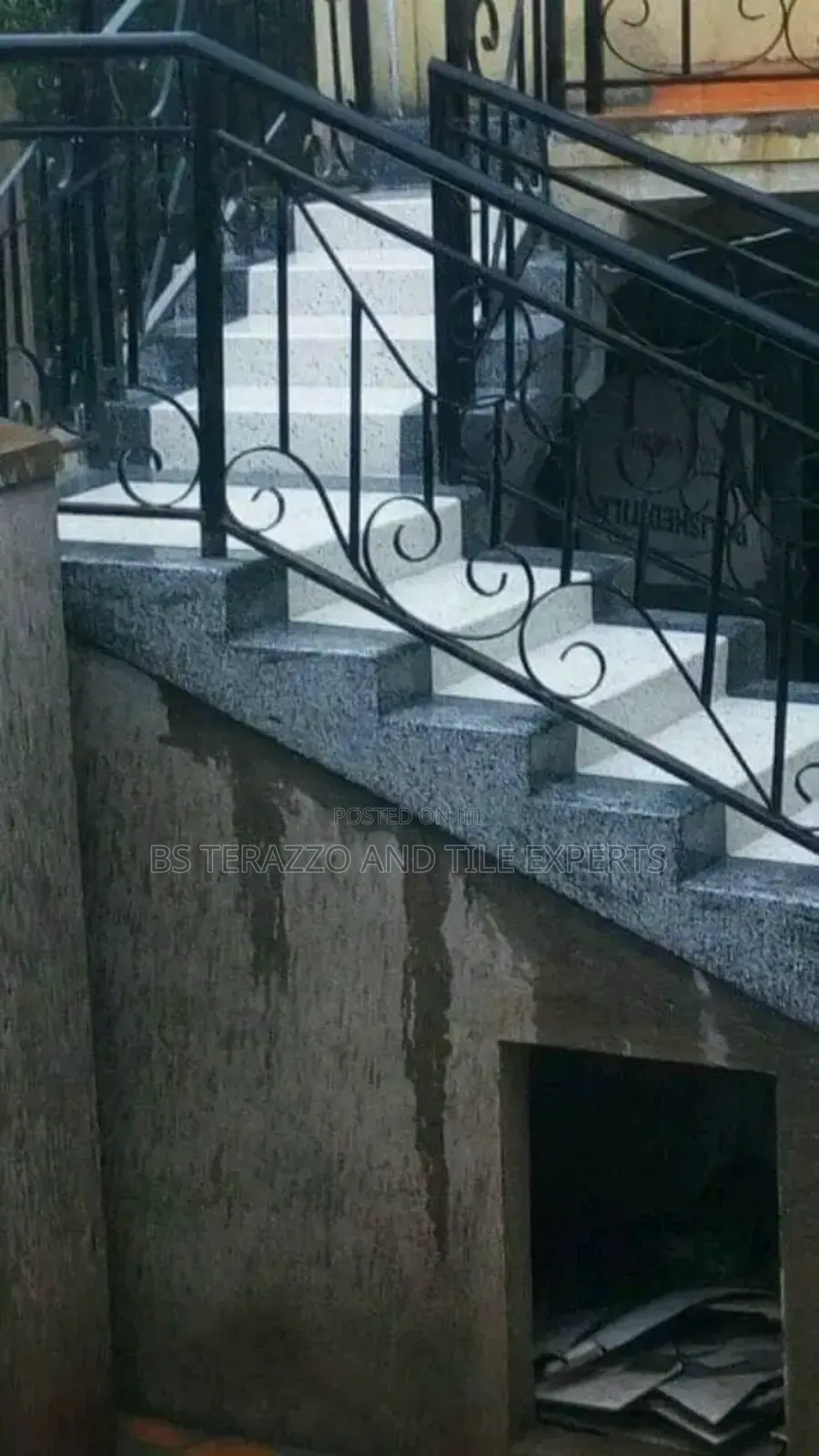 Terrazo Staircase Setting
