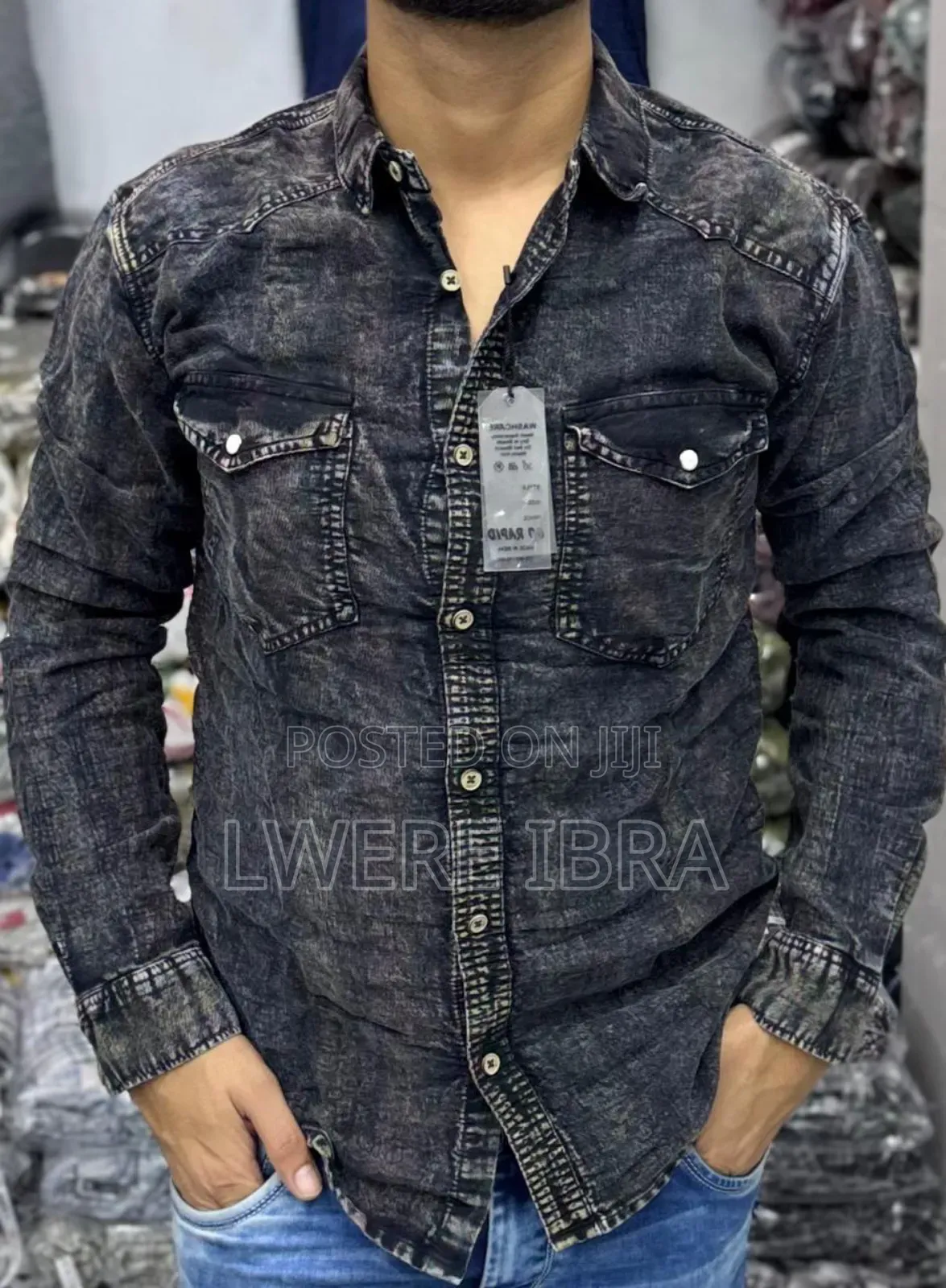 Blue Jean Shirts for Men