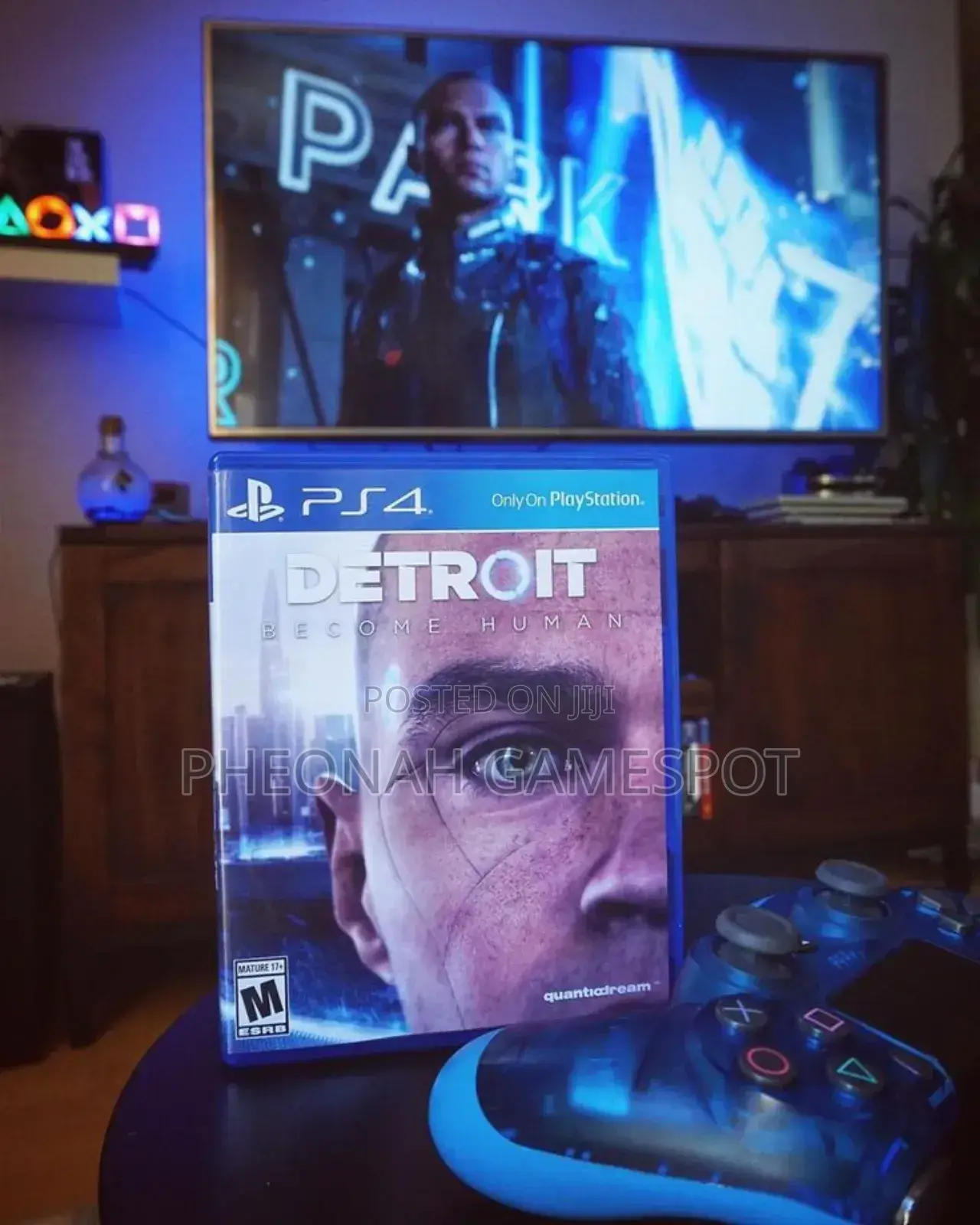 Detroit Become Human Video Game Cd For Ps4