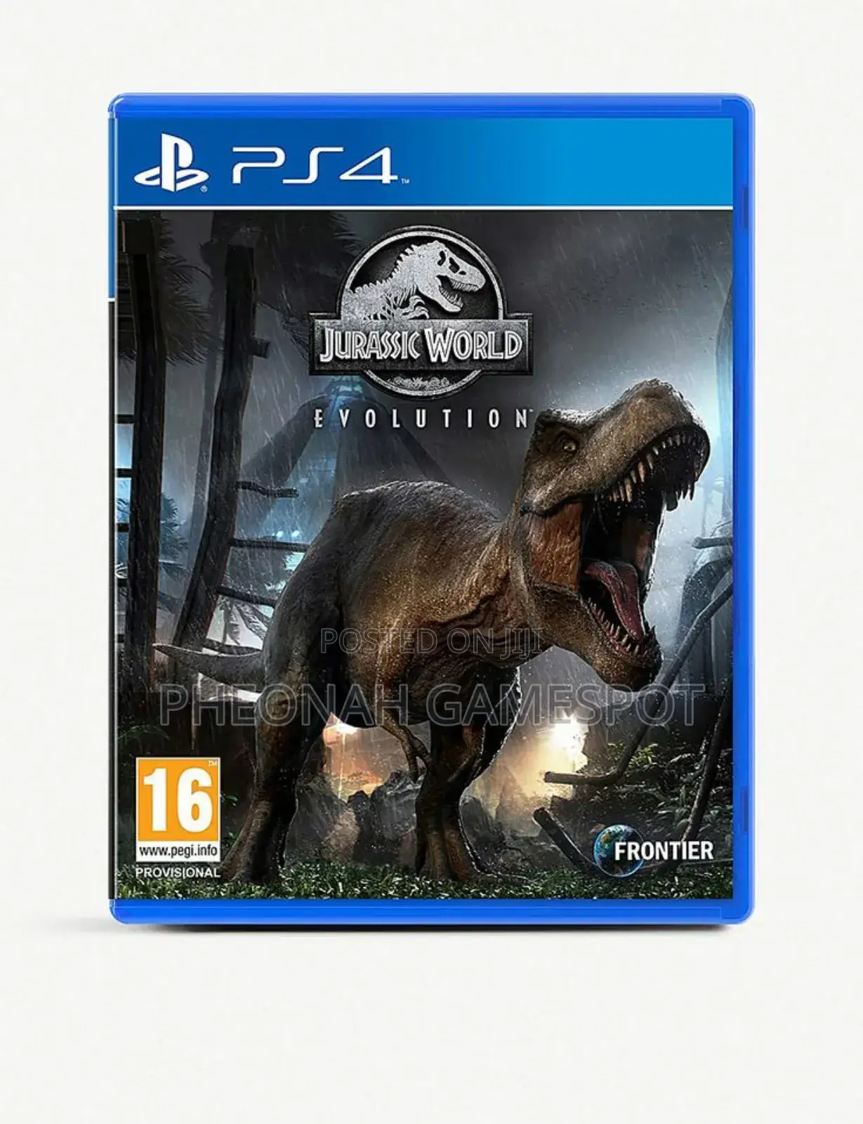 Jurassic World Evolution Game Cd For Ps4