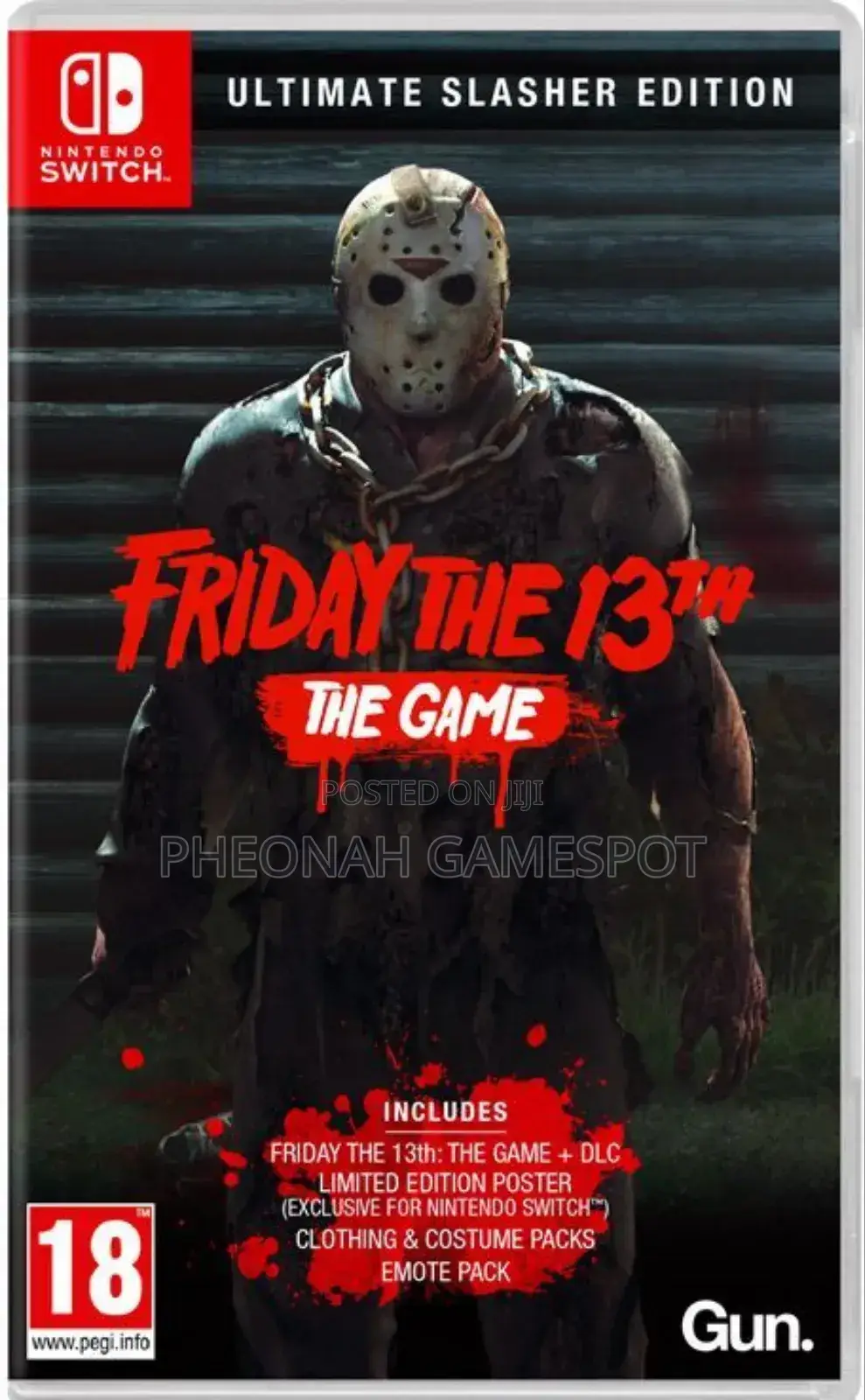 Friday The 13th Game For Nitendo Switch