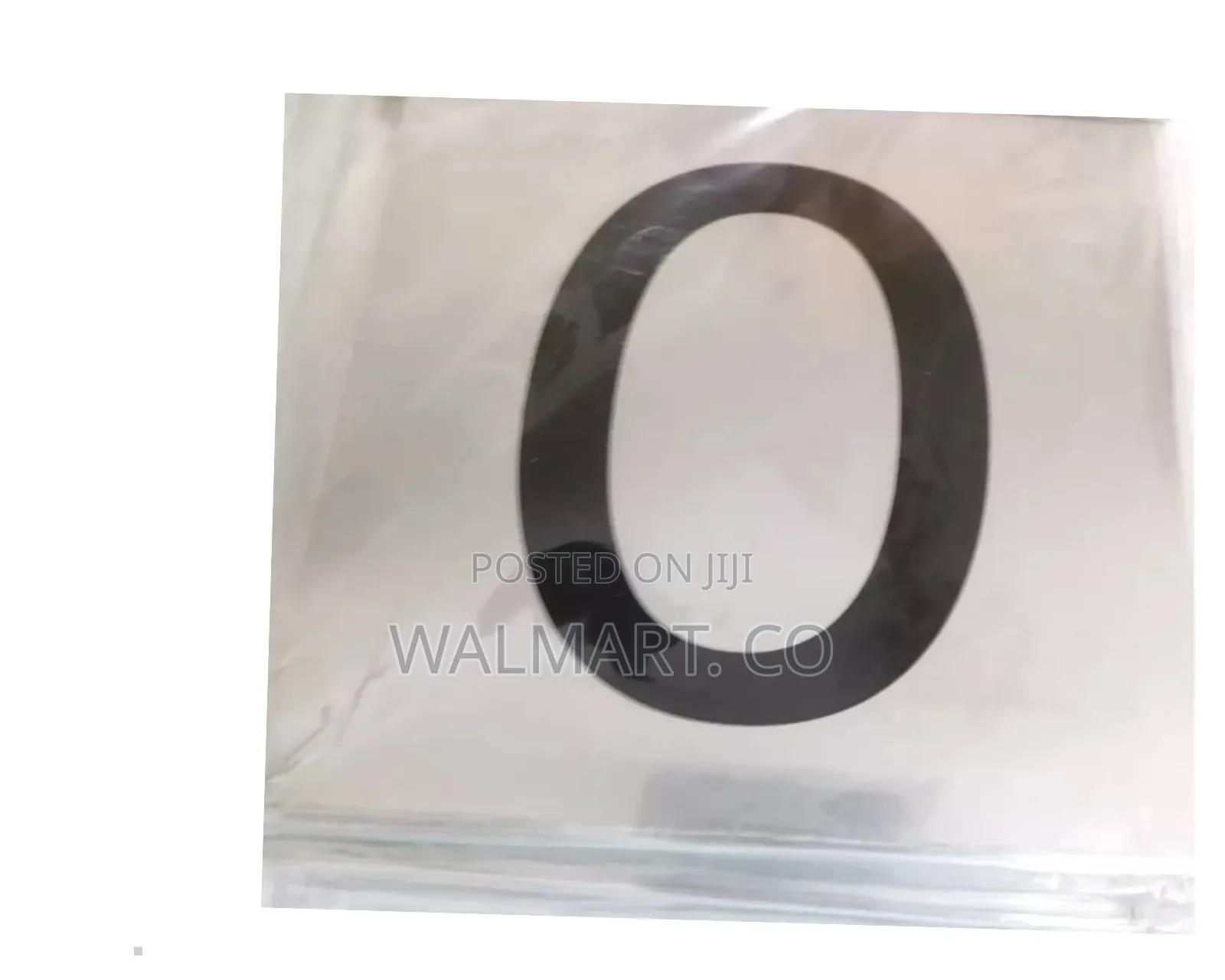 10 Pcs Self Adhesive Metal Effect Door/House Numbers/Sign/Stickers 0-9