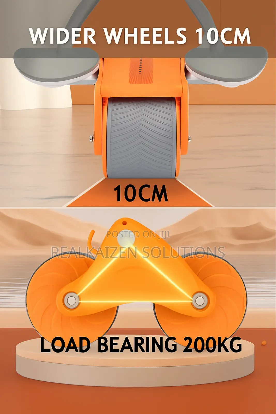 Automatic Rebound Abdominal, With Elbow Support Ab Roller Wheel