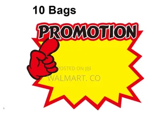 Pack of 10bags Promotion Display Sign Sticker