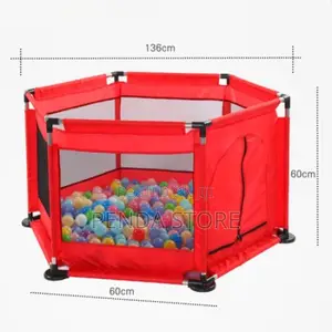 Rectangular Baby Play Pen With Balls – Safe and Fun Baby Play Pen
