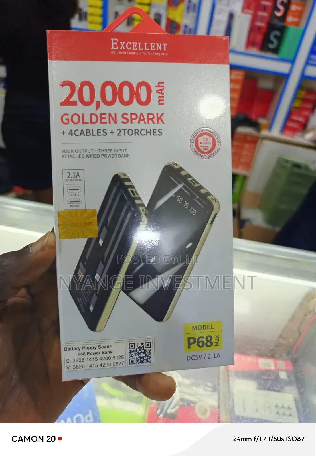 20000mah Excellent Powerbank. Power Bank 20000mah