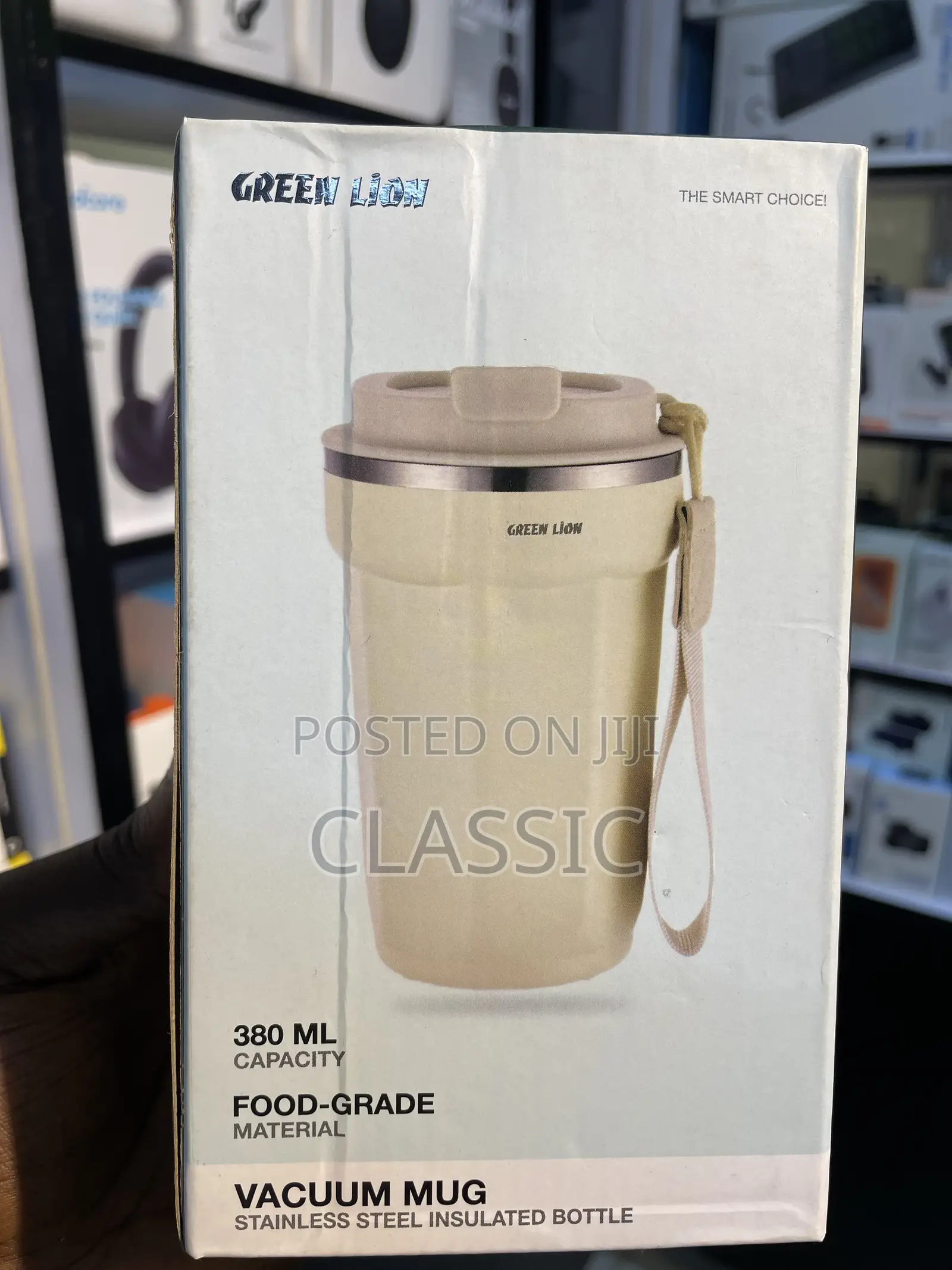 Green Lion Vacuum Mug 380ml