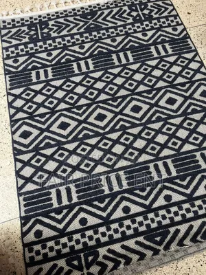 Executive Center Carpets. 2 X 3 Metres.( Black and White)