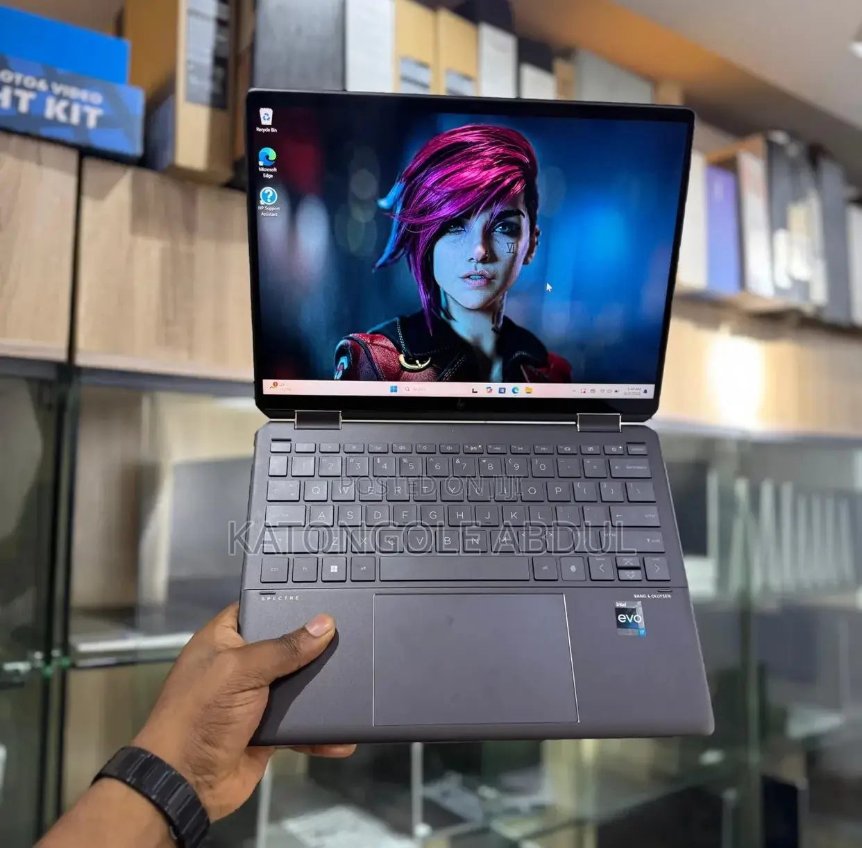 New Laptop HP Spectre 16GB Intel Core I7 SSD 512GB