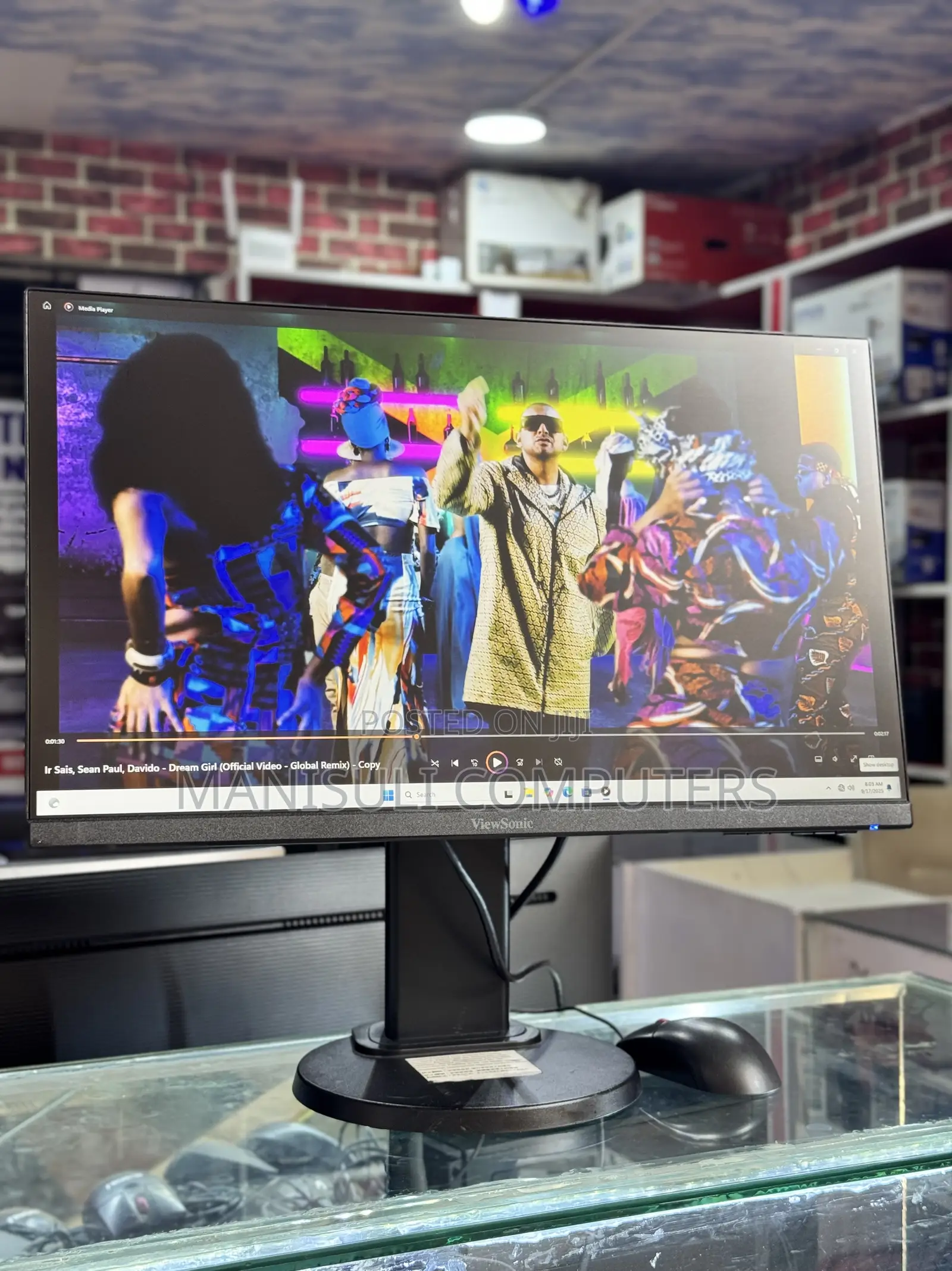 View Sonic Monitor 24 Inch Screen Ips Hdmi Dp Div Vga