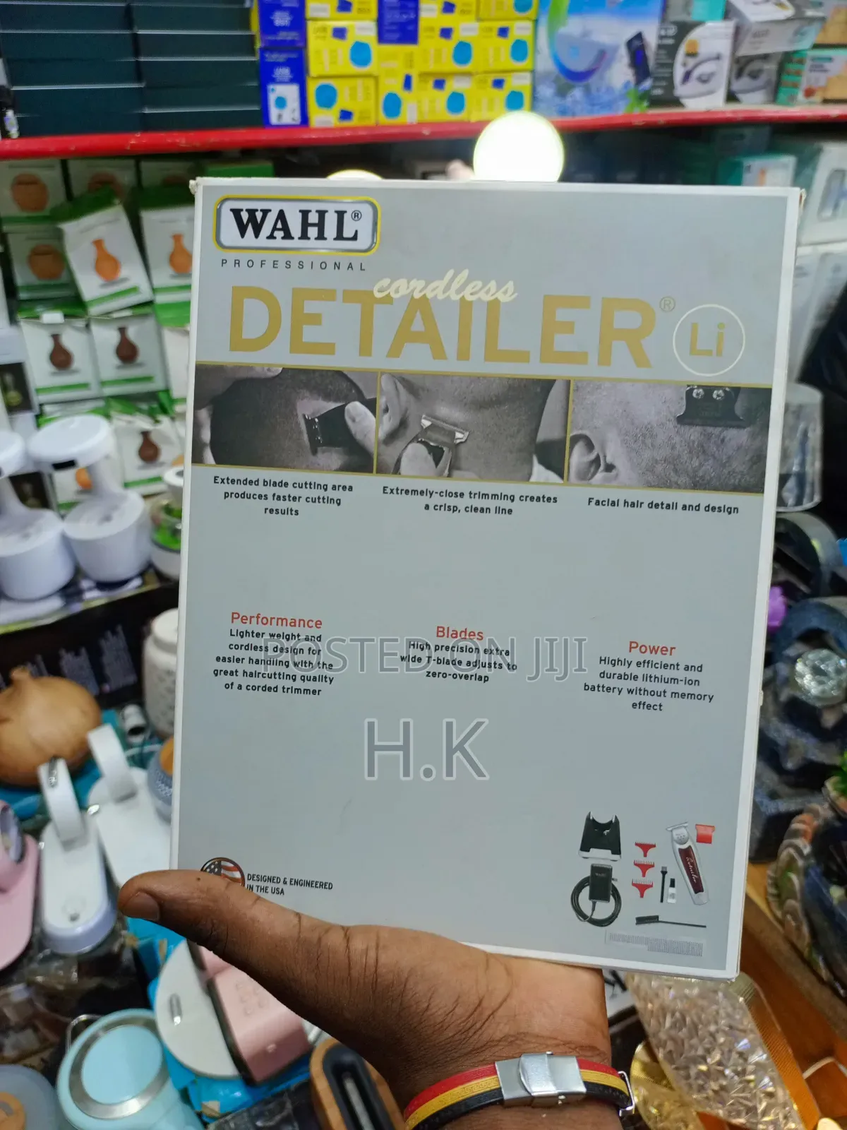 Wahl Professional 5-Star Series Cordless Detailer Li Trimmer.