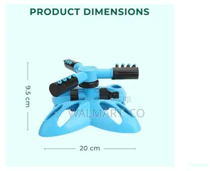 Garden Water Pressure Sprinkler-Blue