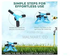 Garden Water Pressure Sprinkler-Blue