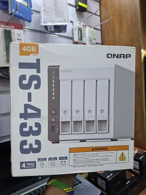 Qnap Ts-433 4 Bay Nas Original Storage Network Solution