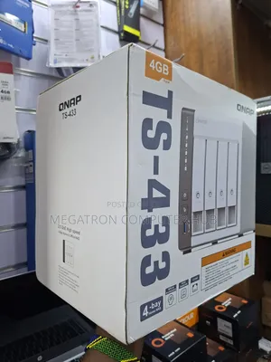 Qnap Ts-433 4 Bay Nas Original Storage Network Solution