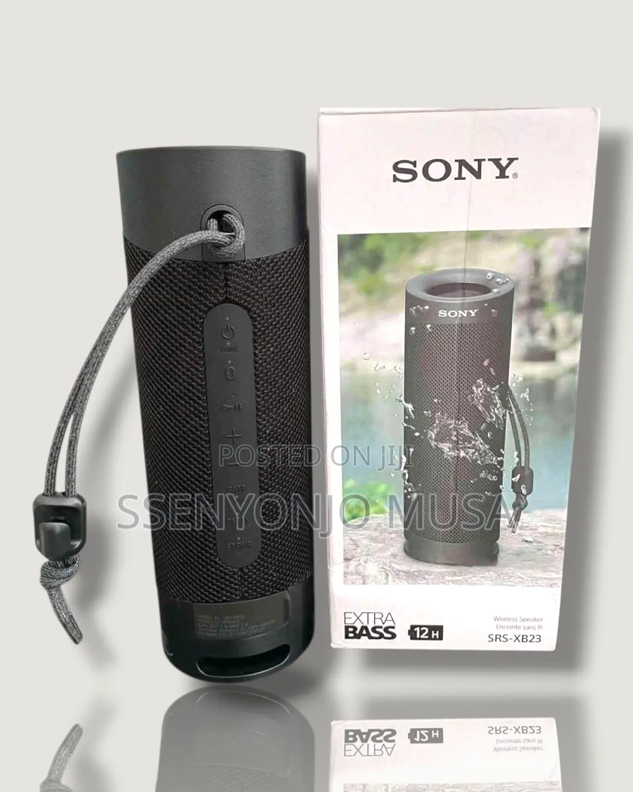 Sony SRS-Xb23 - Extra Bass Waterproof Bluetooth Speaker
