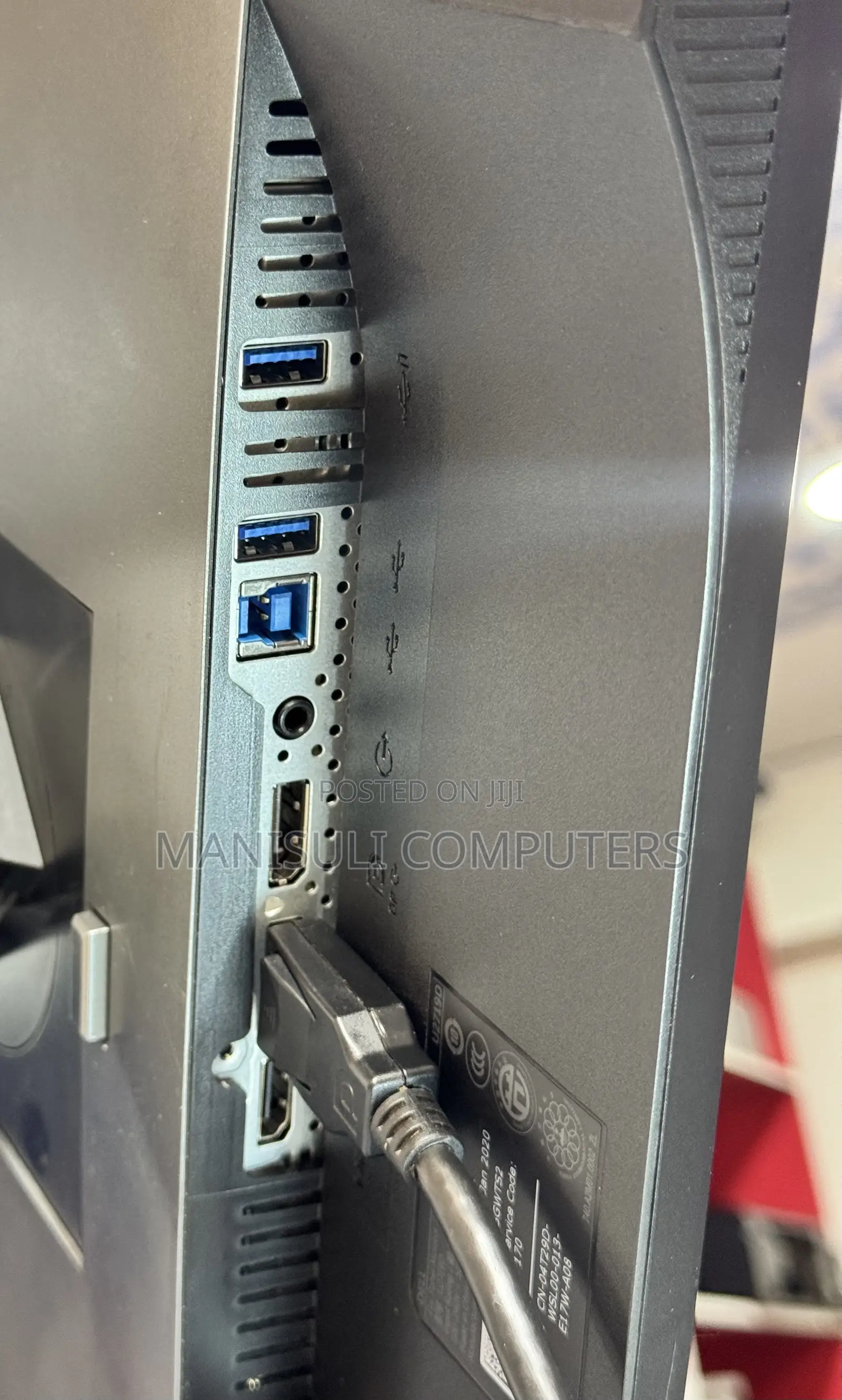 27 Inch Monitor Dell Full Screen Ips Hdmi Dp Div Usb 3.0