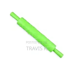 Rolling Pin, 7 Patterns Embossed Rolling Pin for Cake