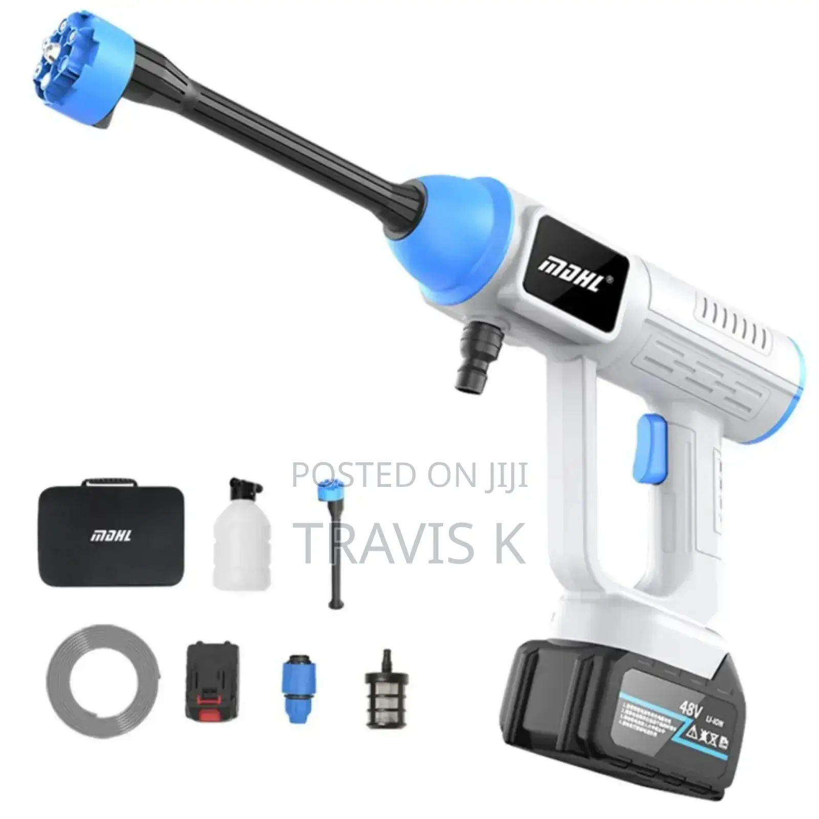 MDHL 8109 Brushless Motor Pressure Washer Car Washing Machine 48vh