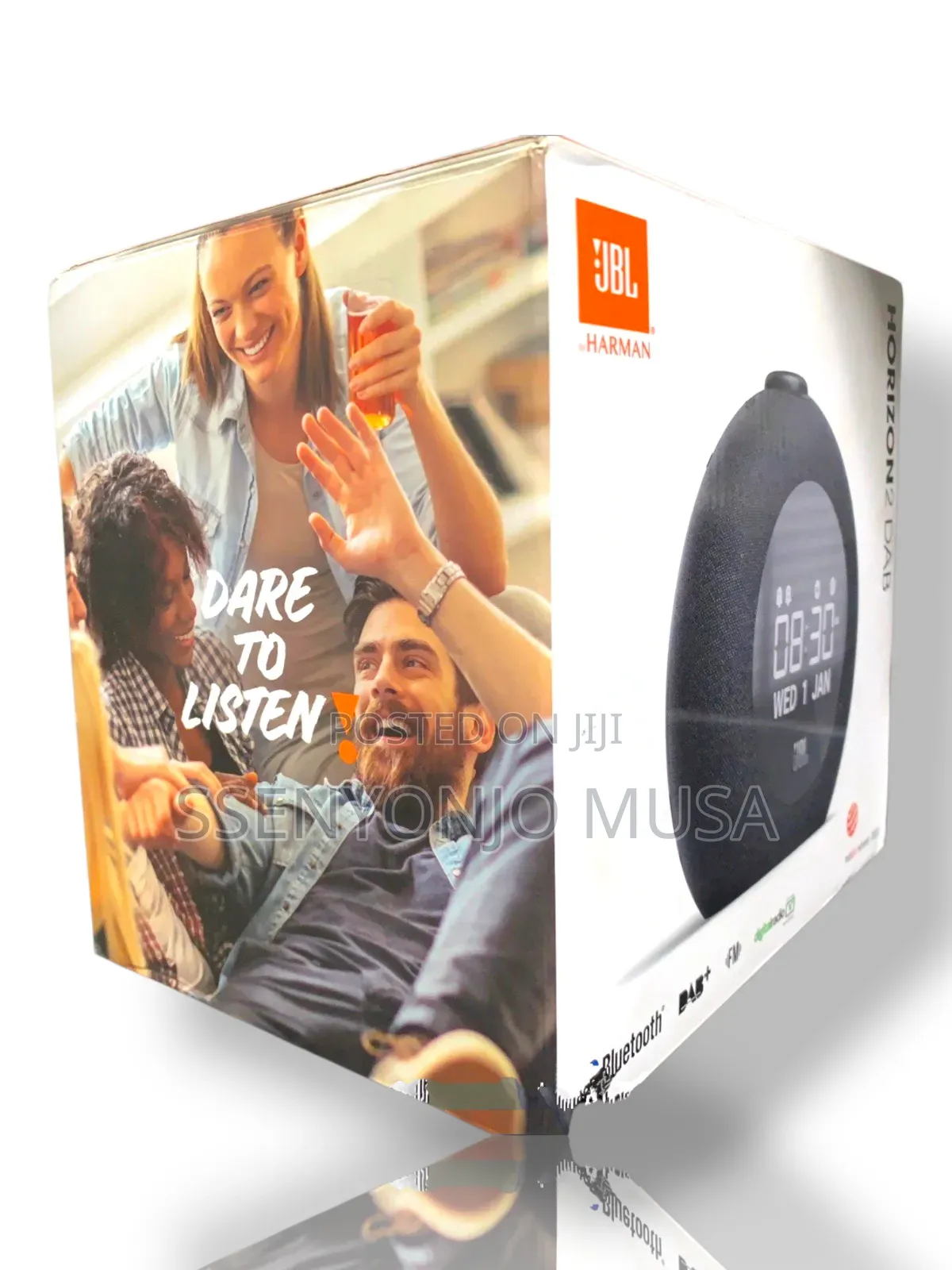 JBL Horizon2-Bluetooth Clock Radio Speaker With Fm Radio Dab