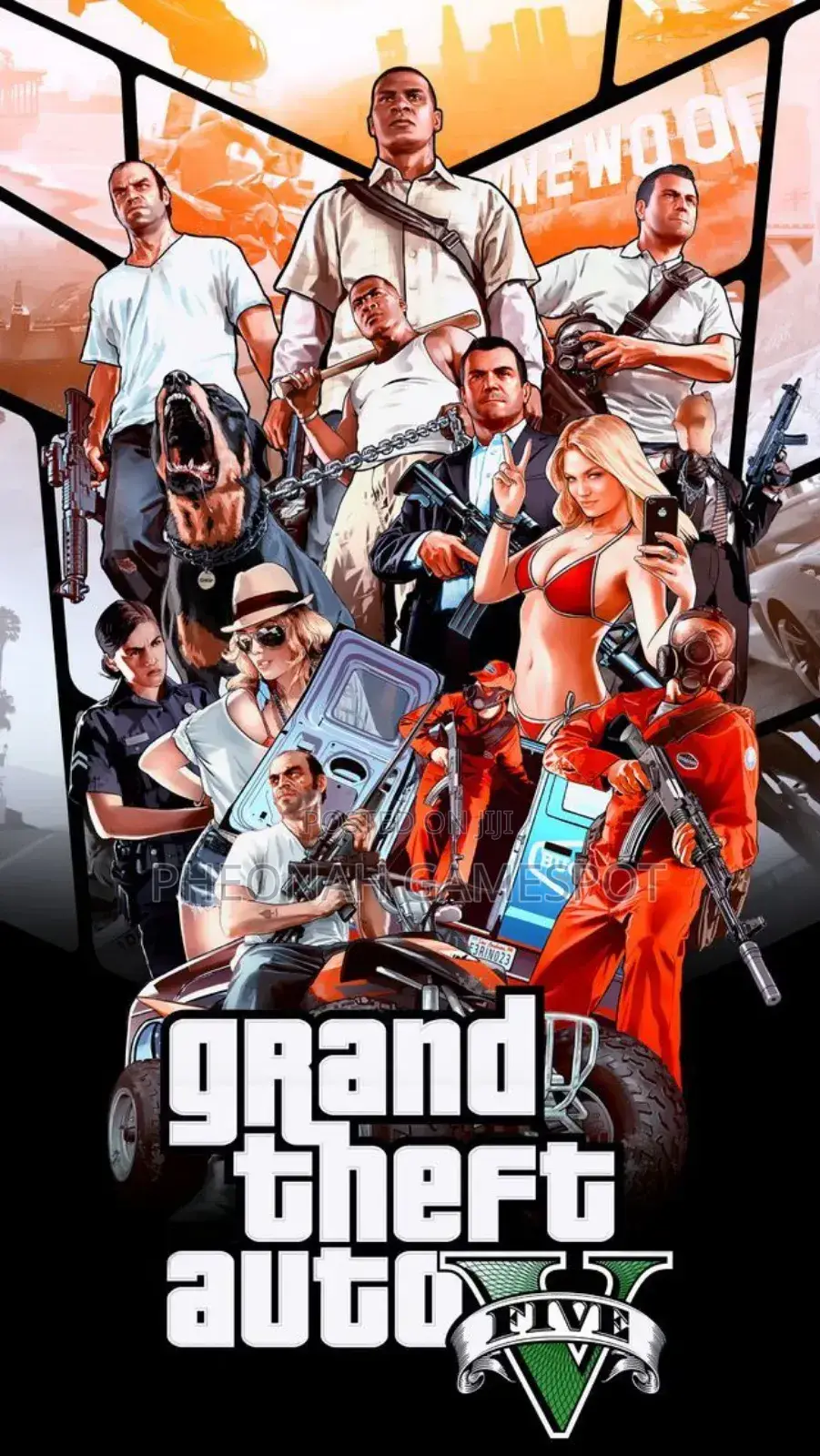 Gta V Gta 5 Game Cd For Ps5