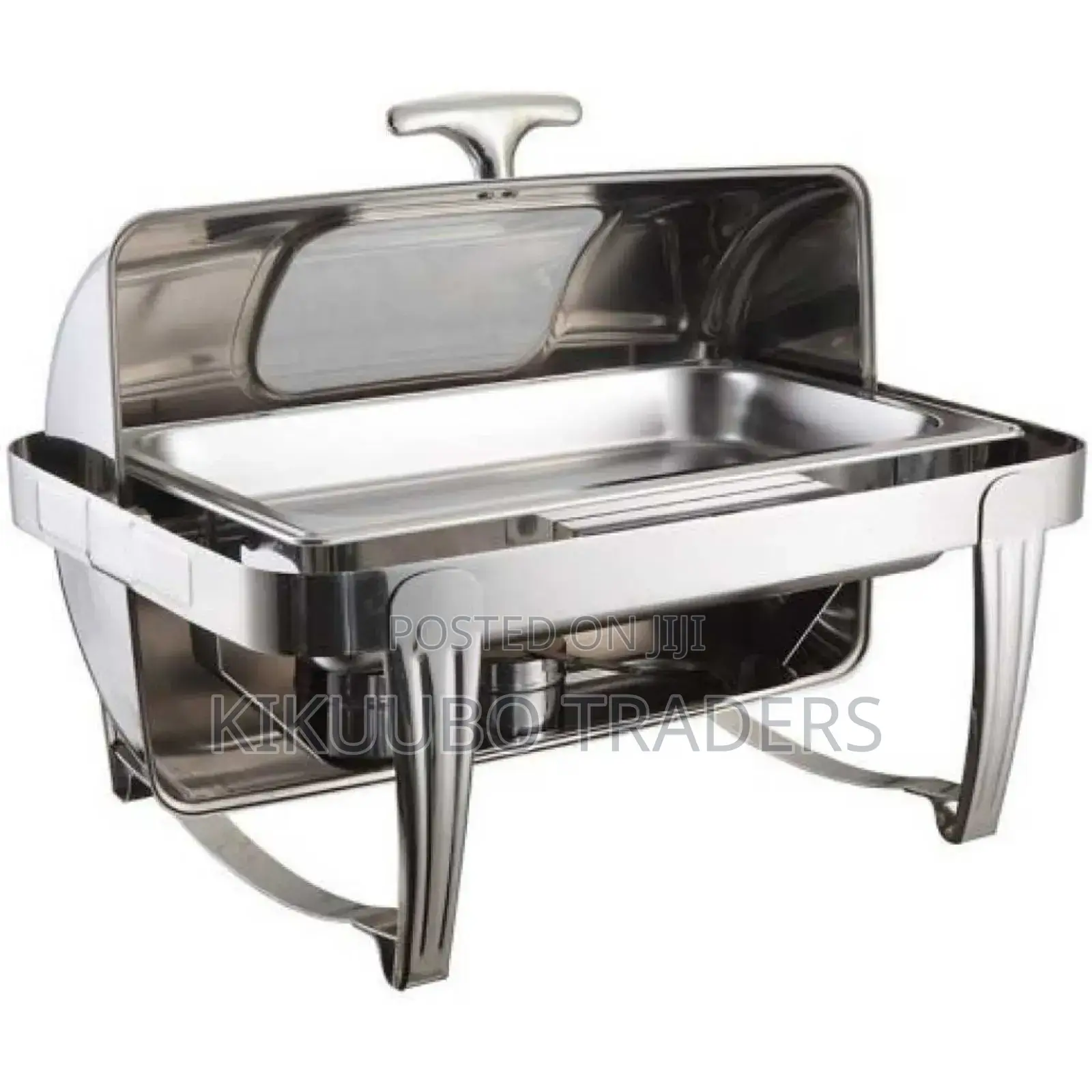 Stainless Steel Chaffing Dish With Glass Lid