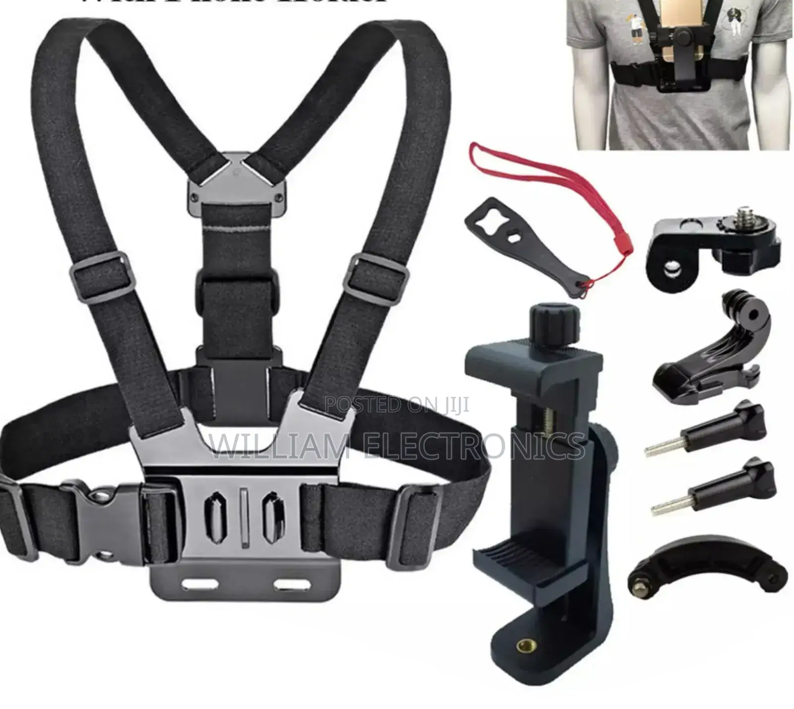 Plokama Cx-10 Chest Mount Camera Holder