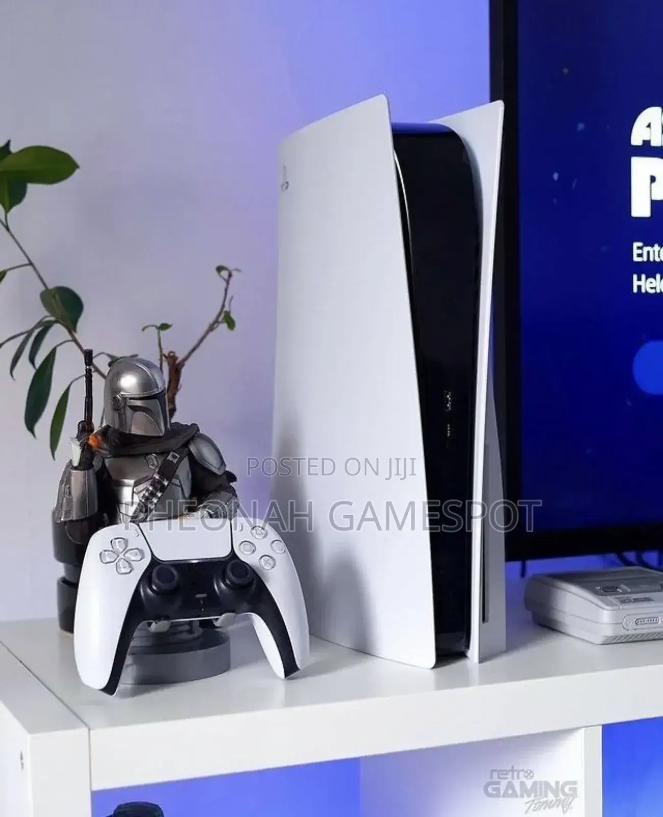 Ps5 Standard 1tb With 2 Pads and 3 Games Installed