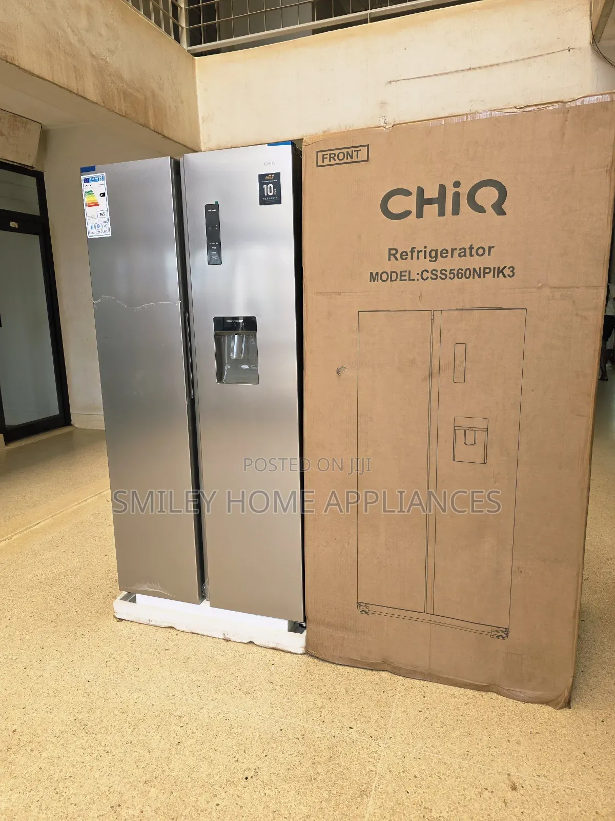 20% Discounted Price on Chiq 560ltrs Frost Free Fridge With Warranty