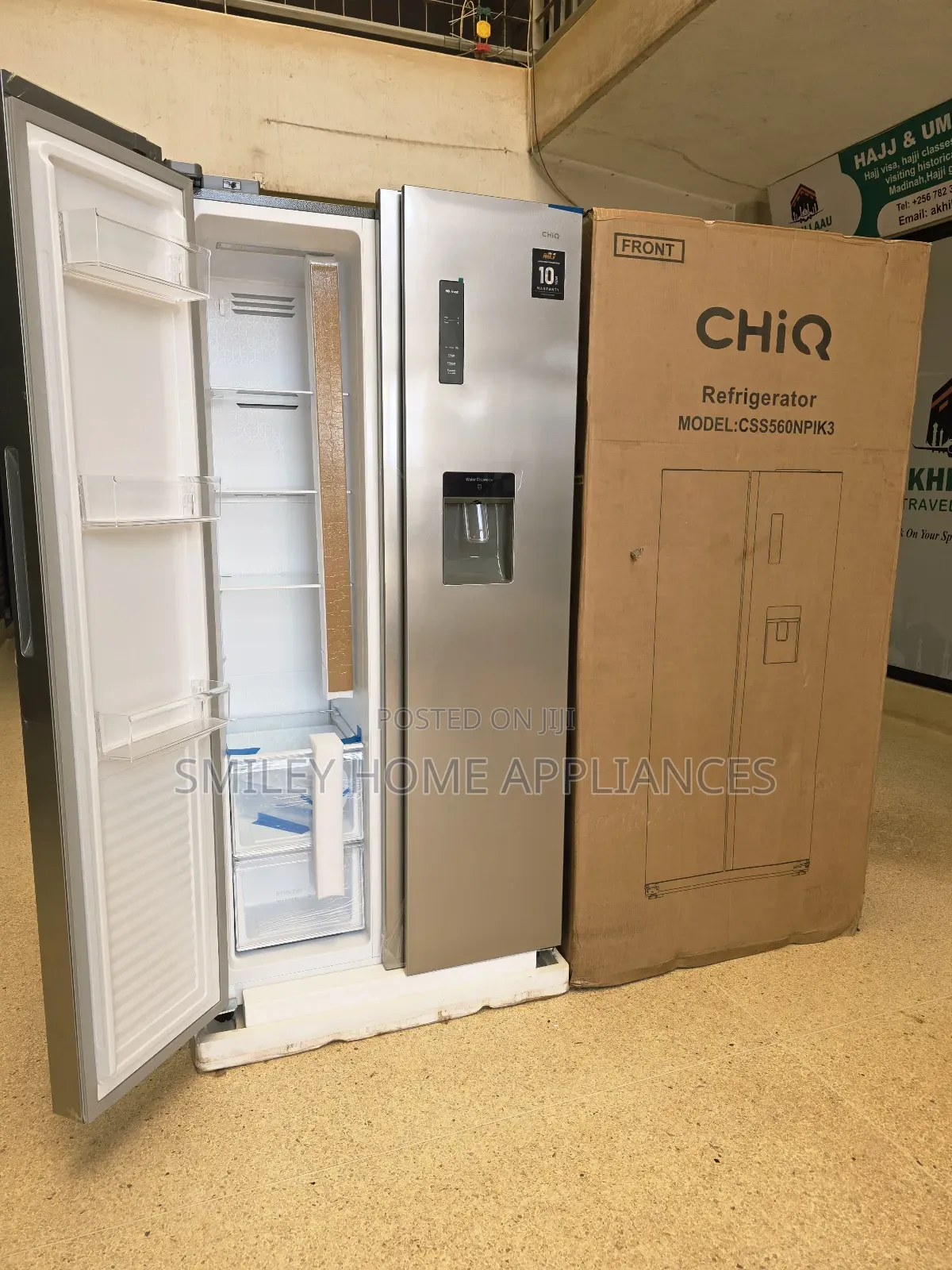 20% Discounted Price on Chiq 560ltrs Frost Free Fridge With Warranty