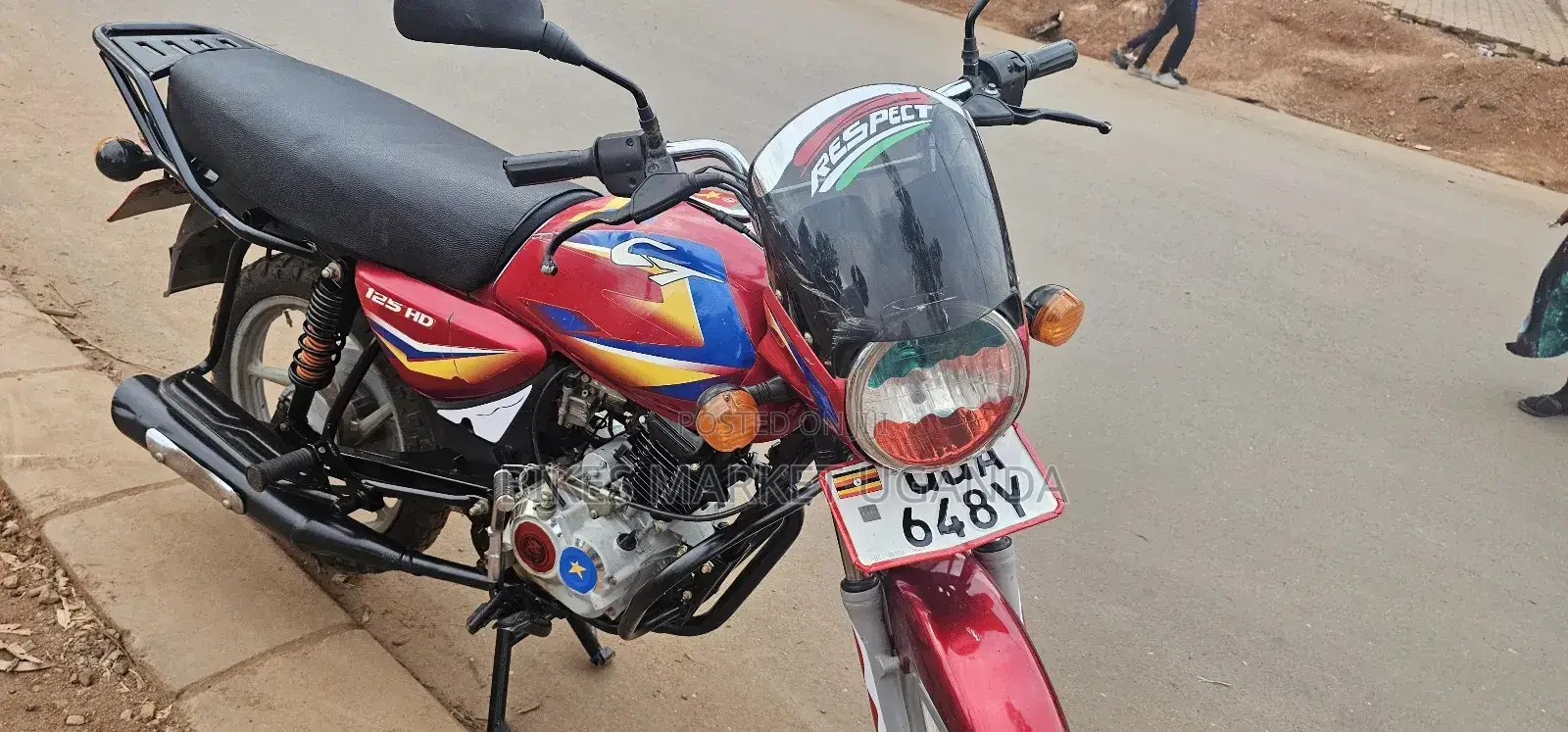 Bajaj Boxer 125 2025 Red