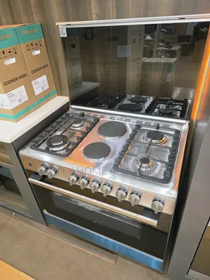 Stainless Steel Hisense 90cm by 60cm Cooker Oven at 20% Discount Sales