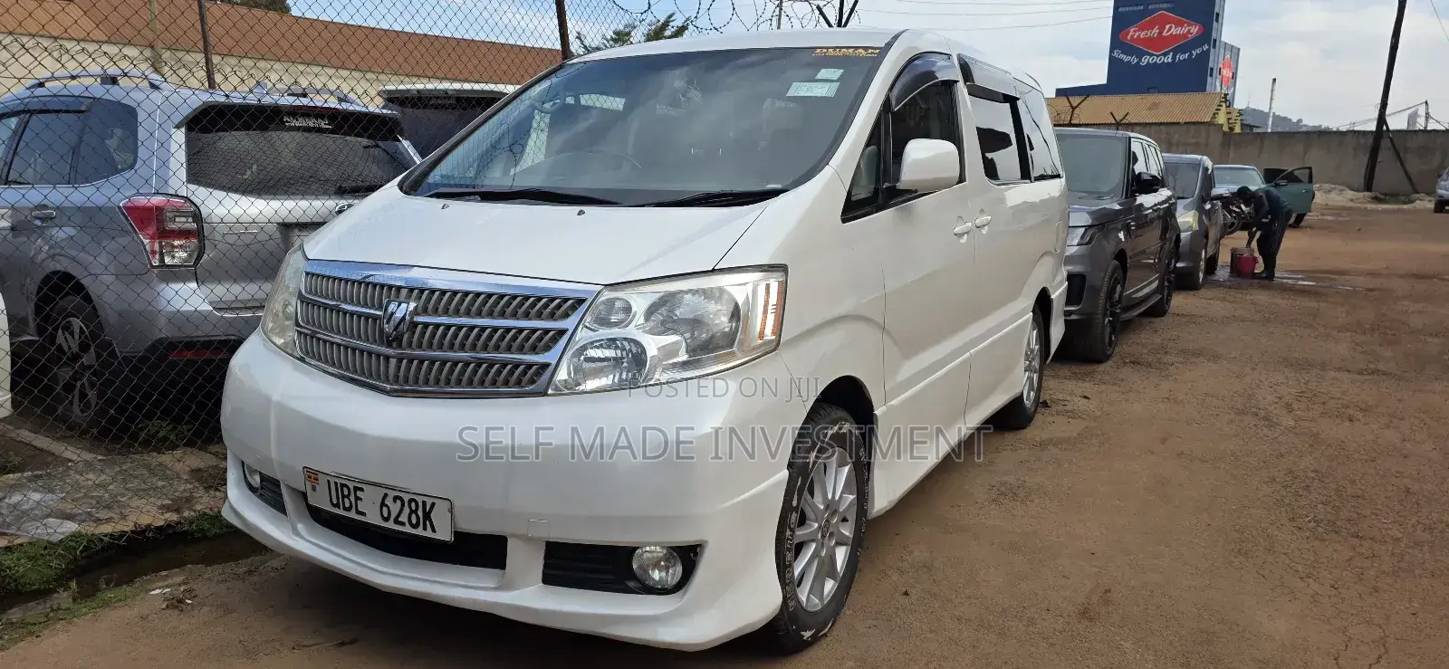 Toyota Alphard 2009 White