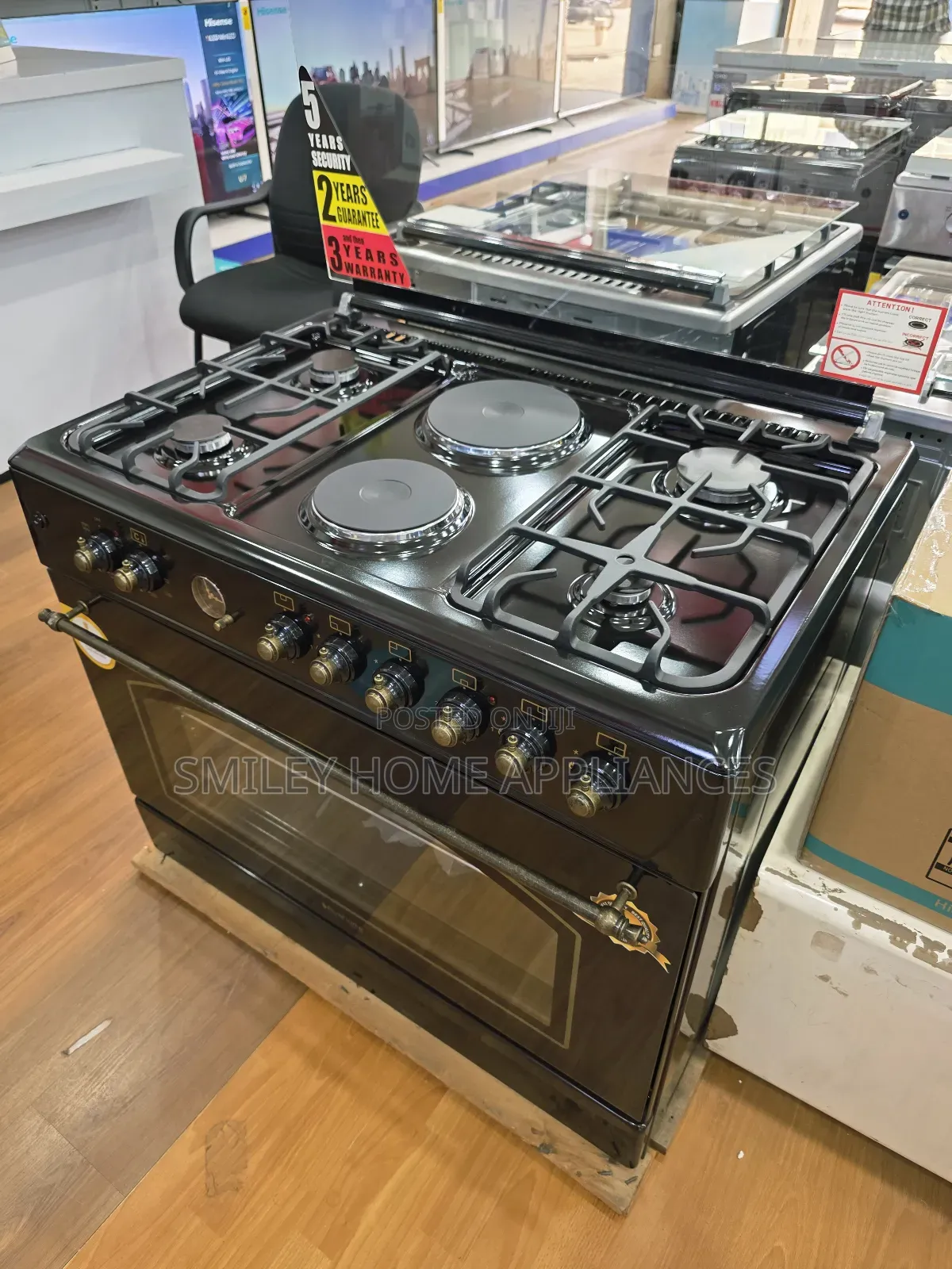 Blueflame Rustic Series 90cm by 60cm (4+2) Cooker Oven at 20% Discount