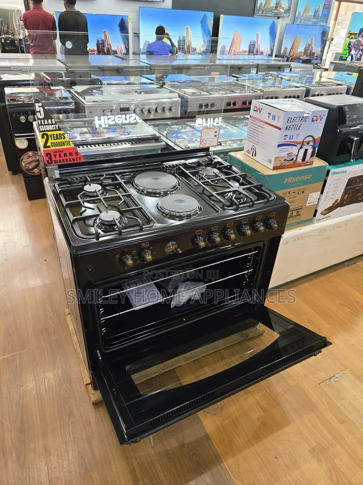 Blueflame Rustic Series 90cm by 60cm (4+2) Cooker Oven at 20% Discount