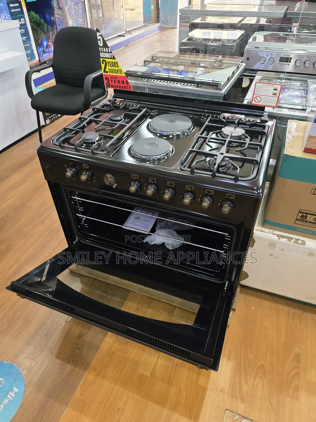 Blueflame Rustic Series 90cm by 60cm (4+2) Cooker Oven at 20% Discount