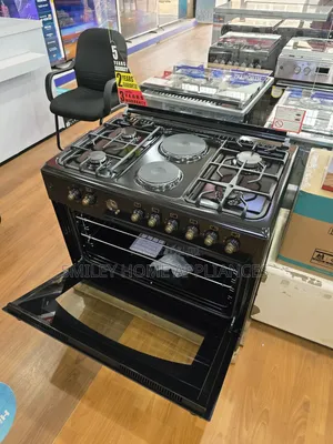 Rustic Series Blueflame Cooker Oven 90cm by 60cm (4+2) Black Color