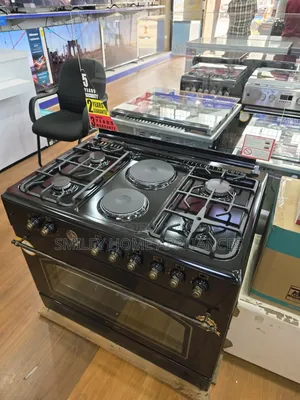 Rustic Series Blueflame 90cm by 60cm Cooker Oven Black Color at Discount