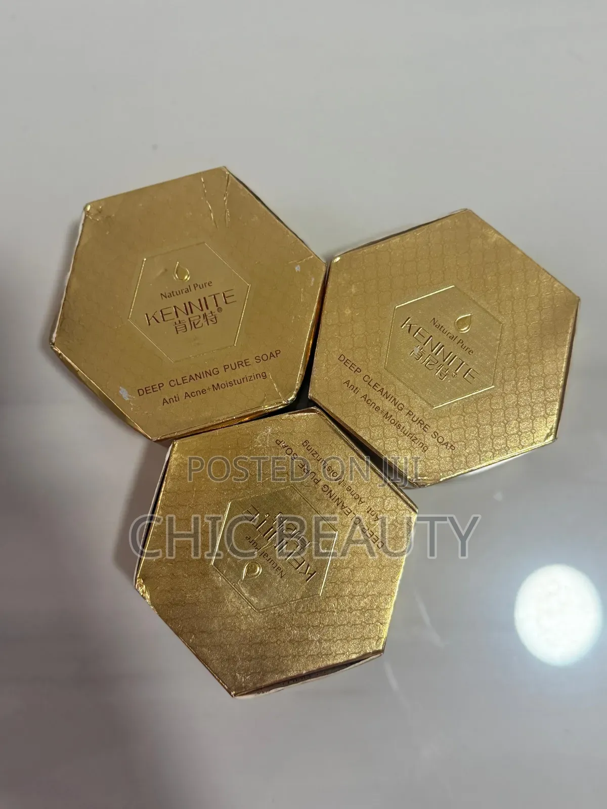 Kennite Deep Cleaning Pure Soap Anti Acne + Moisturizing