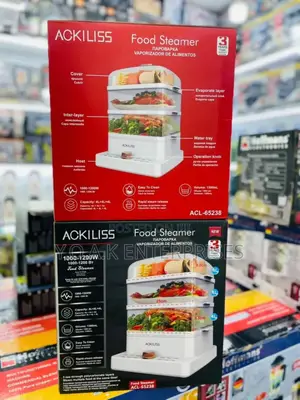 Ackillis Electric Food Steamer 3 Layers