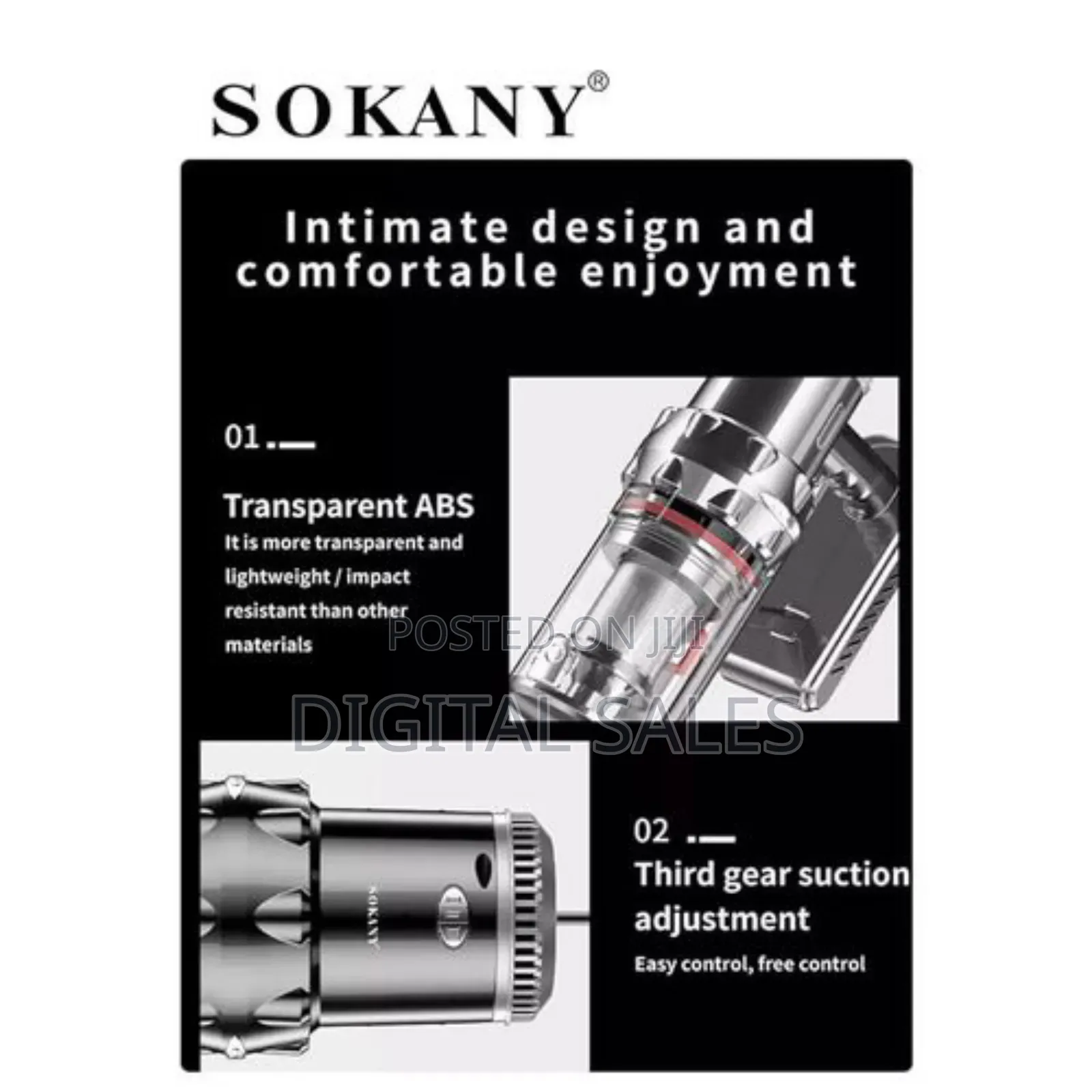 Sokany Vacuum Cleaner Sk-3377