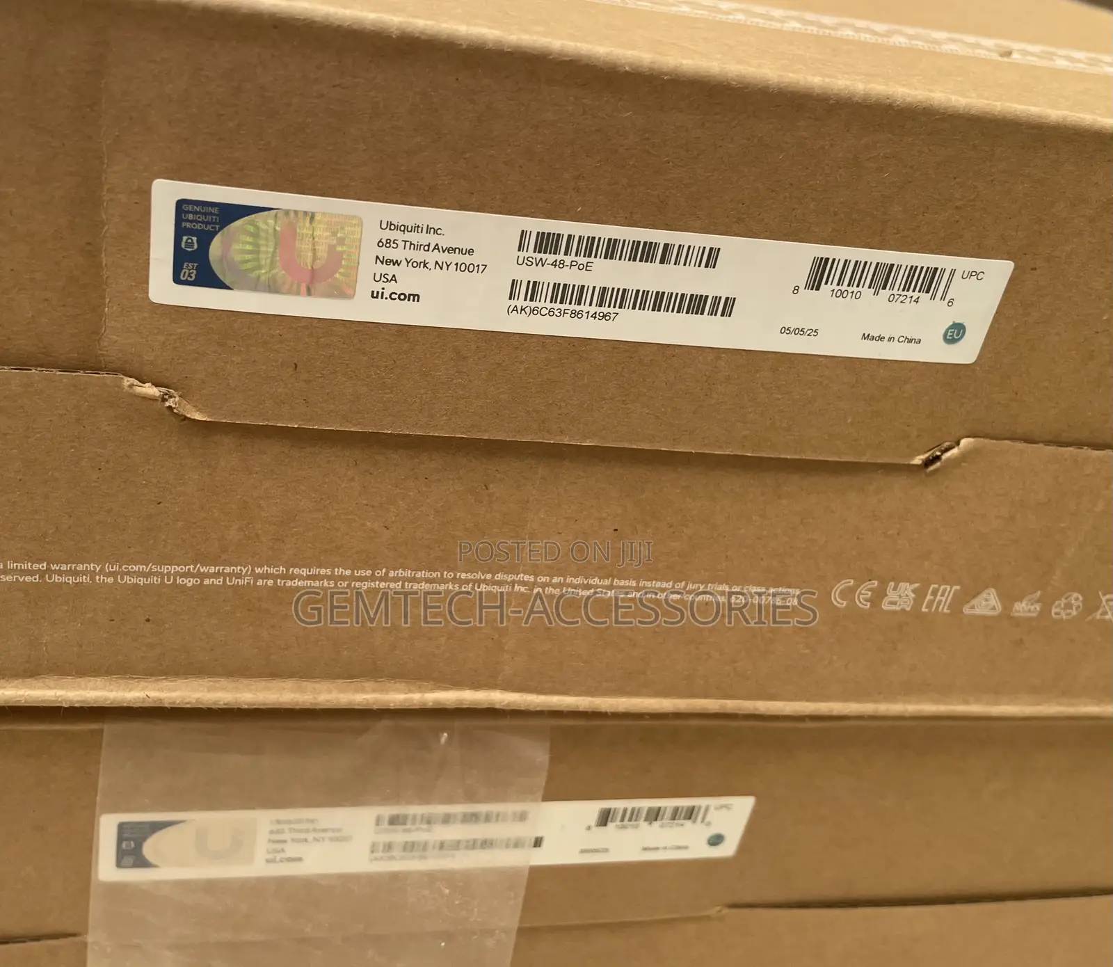Ubiquiti Networks Unifi 48-Port Gigabit Poe+ Compliant Managed Switch