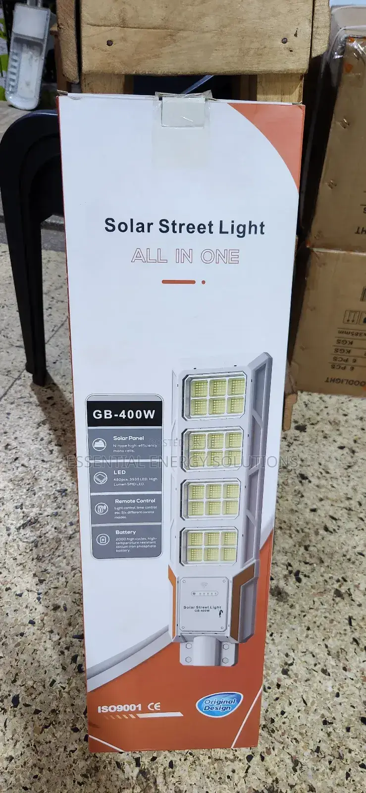 400w All in One Solar Street Light