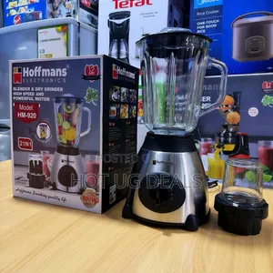 1.5l Hoffmans 2.1 Glass Blender With Grinder