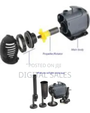 Submersible Pump Pond Fountain Multiple Water Fountain Spray Nozzles
