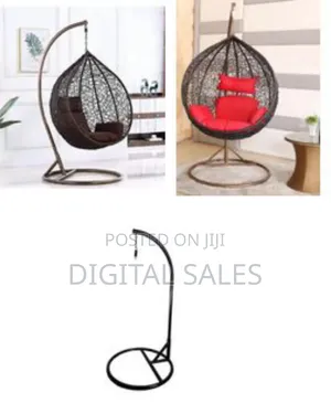 Hanging Basket Chair Ceiling Egg Iron Rattan Single Seater Hammock