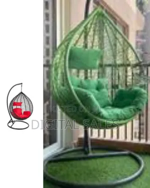 Hanging Basket Chair Ceiling Egg Iron Rattan Single Seater