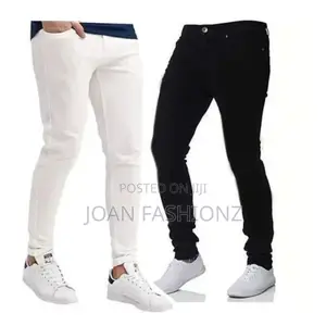 Men's Jeans -Black White
