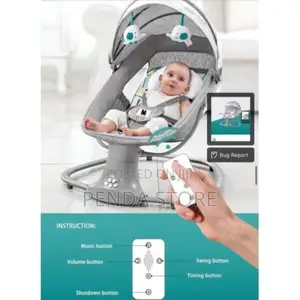 Swing and Baby Rocker –Safe Baby Swing and Musical Rocker